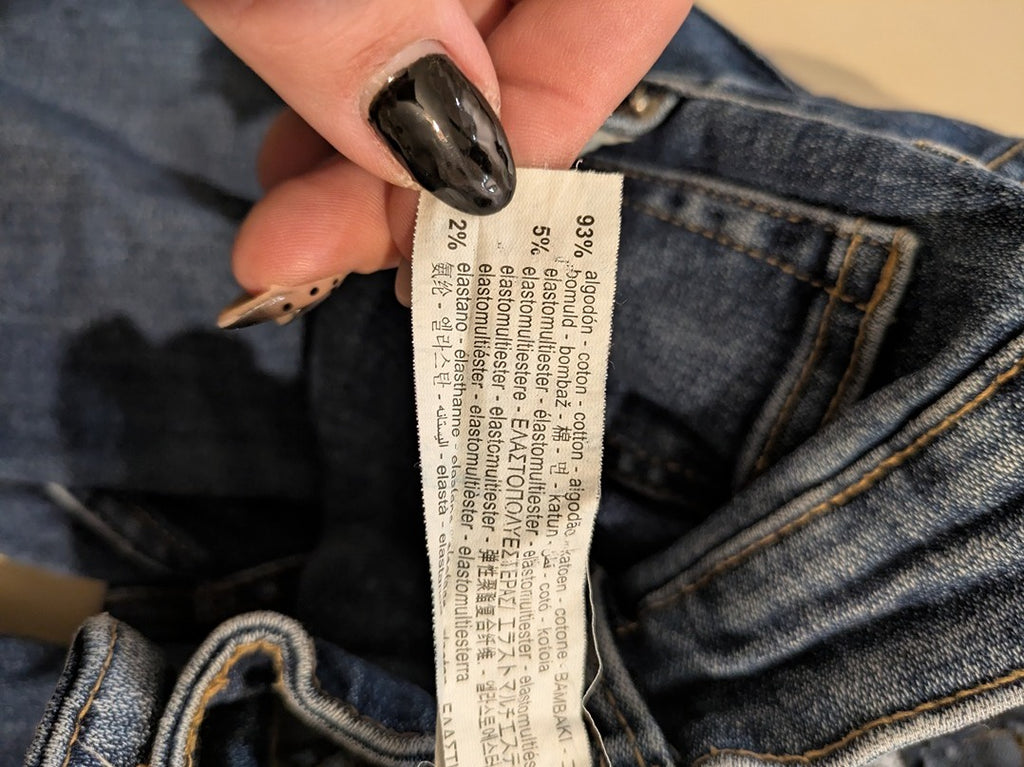 Jeans Slim Zara - S - Bleu - Paval-9