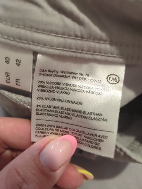 Pantalon - Canda - 42 - Gris - Qubur-136
