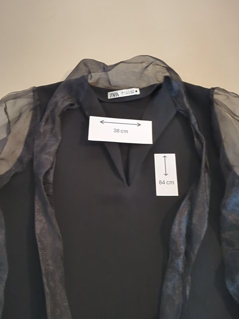 Robe - Zara - Xl - noir