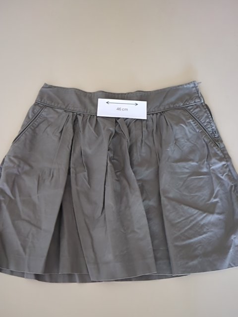 Jupe Camaïeu - Fr 44 - Khaki - 46cm