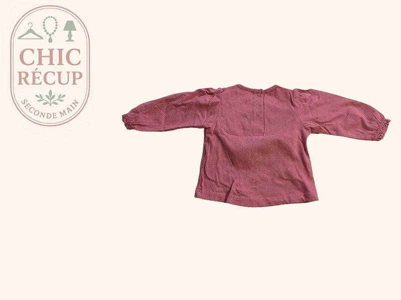 Pull Tape À L'œil - 1-3 Mois / 56 Cm - Rose - Lacan-3