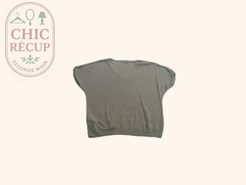 Blouse - Caroll - S - Vert - Iscou-14