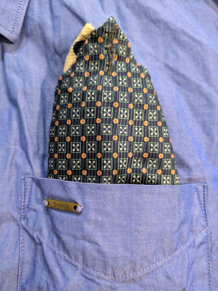 Chemise Unies Scotch & Soda - S - Bleu - Magil-11