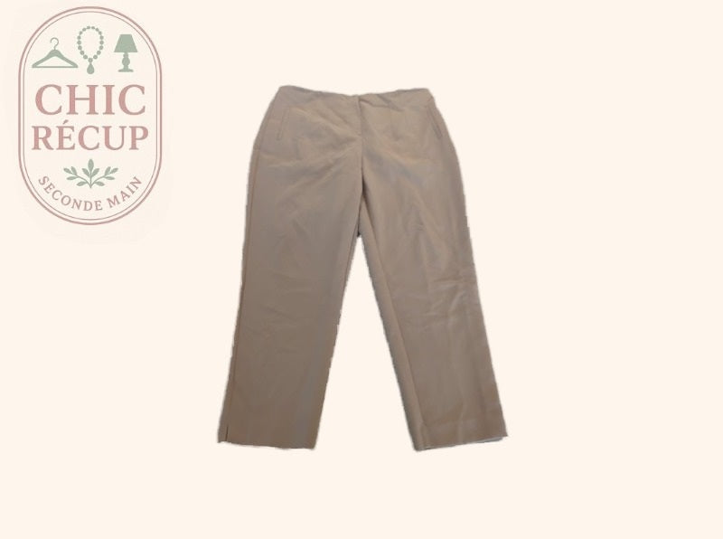 Pantalon Ajusté - C&a - Fr 48 - Crème - Ampri-66