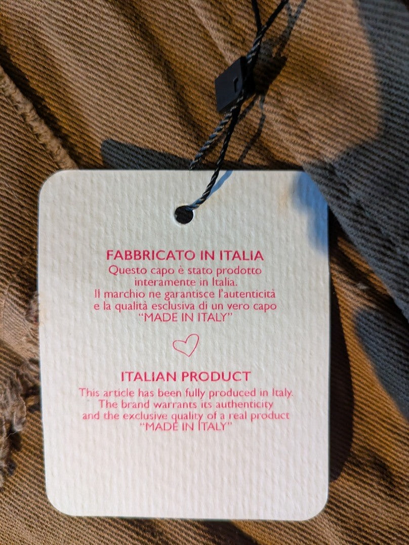 Chemise Made In Italy - M - Marron - Lubel-31