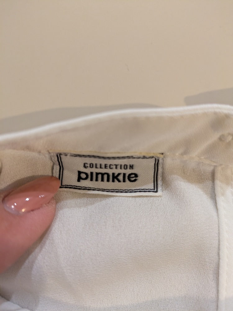 Debardeur Pimkie - M - Blanc - Qubur-49