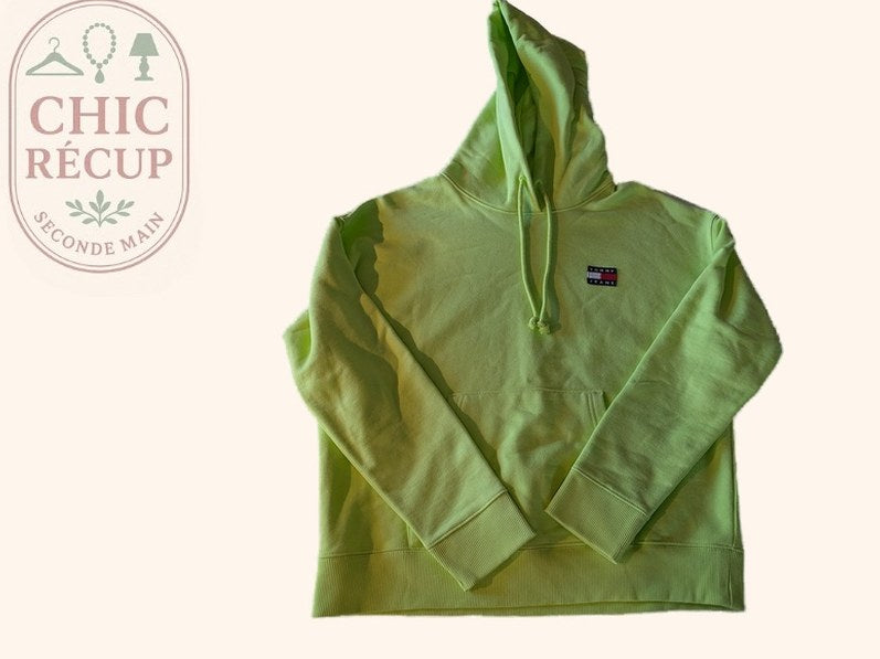 Sweat & Sweat À Capuche Tommy Jeans - L - Vert - Yuark-04