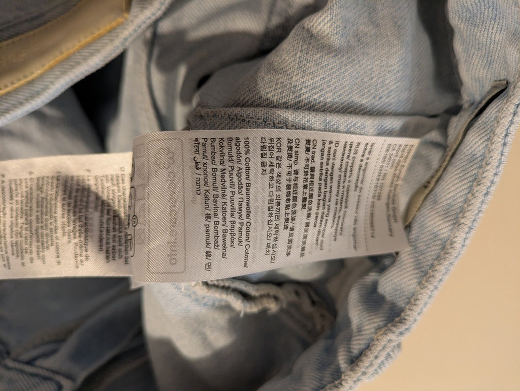 Jeans Droit Esprit - 36 - Bleu Clair - Ancuv-4