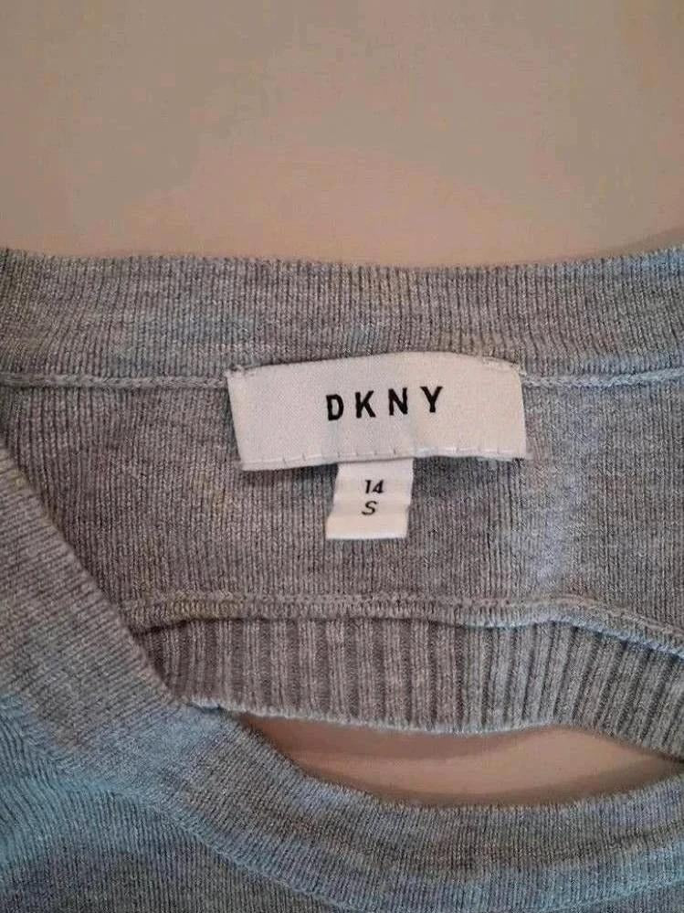 Robe Midi Dkny - S - Gris - Lerom-10