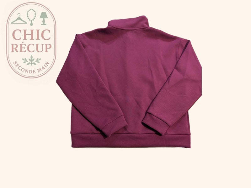 Sweat Zippé Kiabi - 12 Ans - Violet - Myfed-114