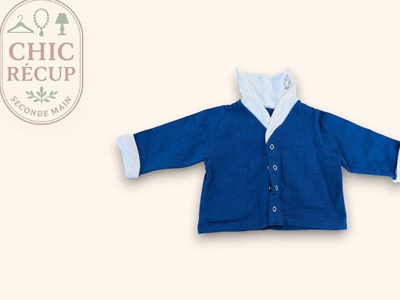 Polo Petit Bateau - 1-3 Mois - Bleu - Erbul-14