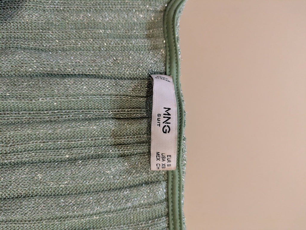 Robe De Soiree Mango - S - Menthe - Joghi-2