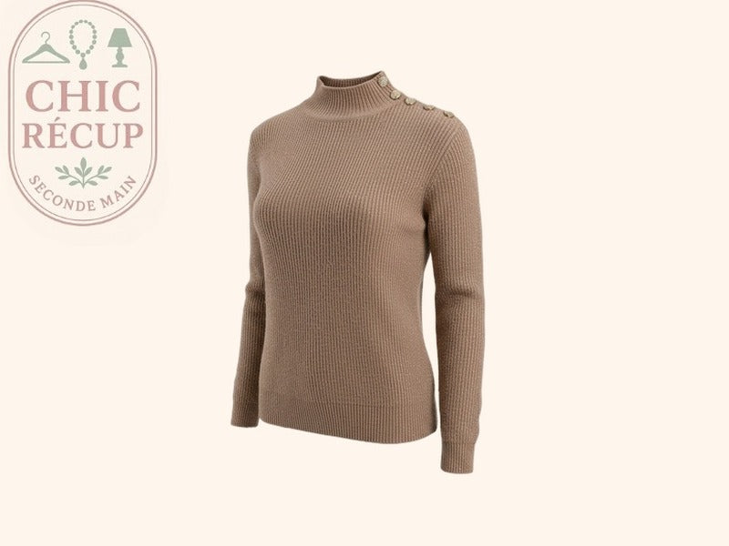 Autre Sweat Morgan - Xs - Beige - Olaga-10