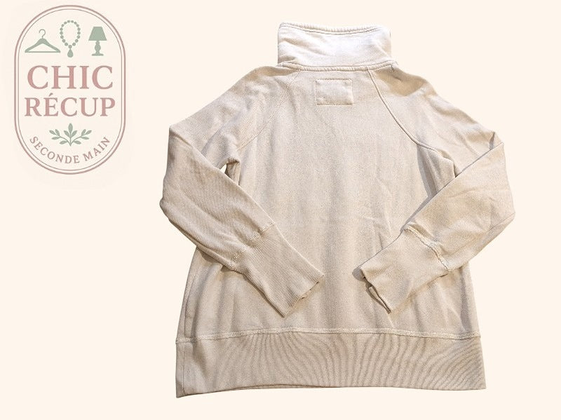 Pull A Col Roulé Abercrombie & Fitch - L - Blanc - Paval-82