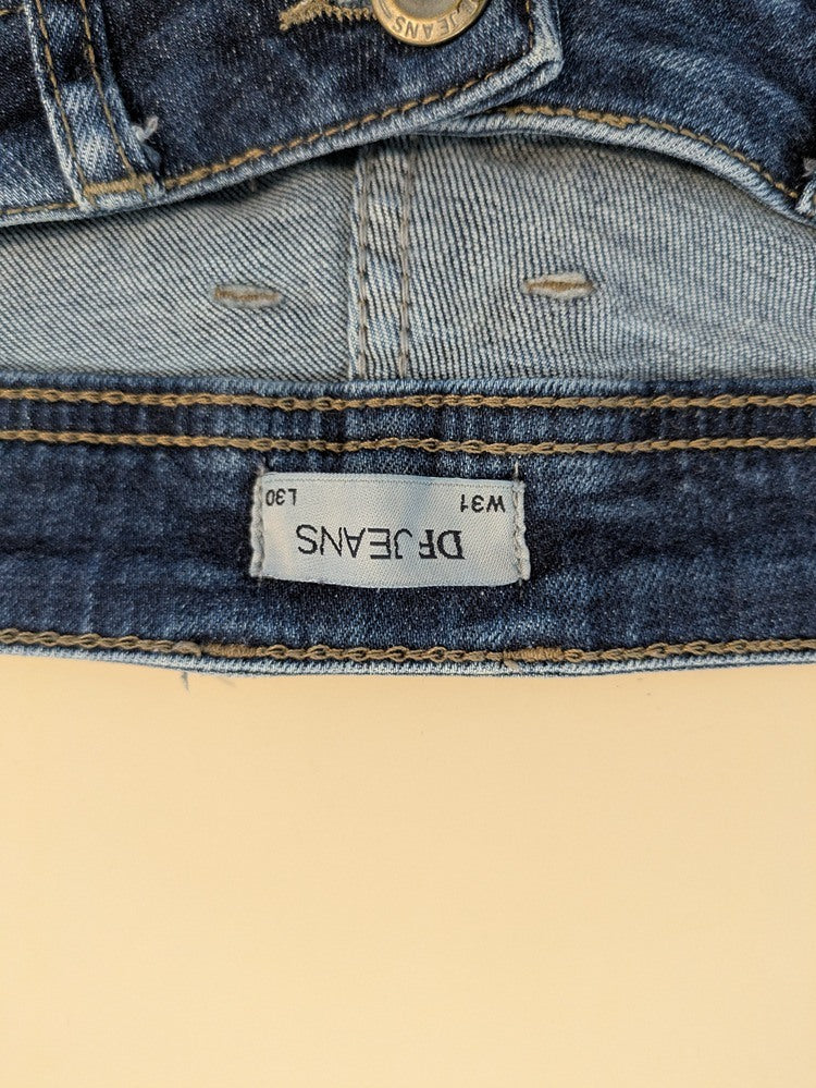 Jeans Skinny De Facto - M - Bleu - Ramec-12