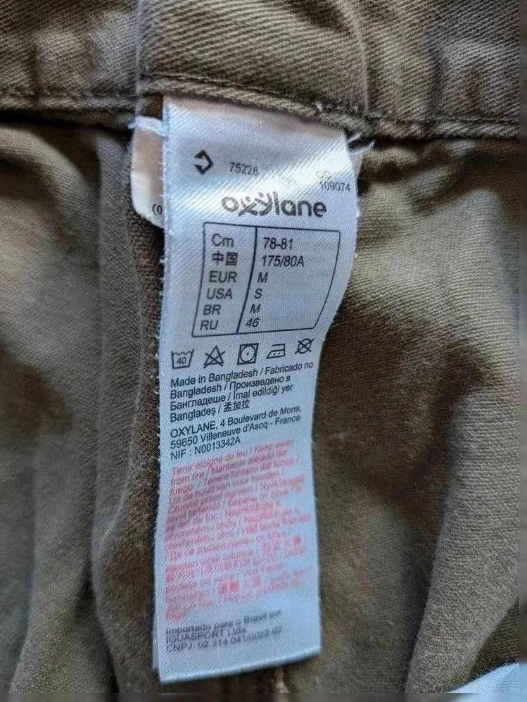 Pantalons Courts & Chino Oxylane - M - Kaki - Luvio-13
