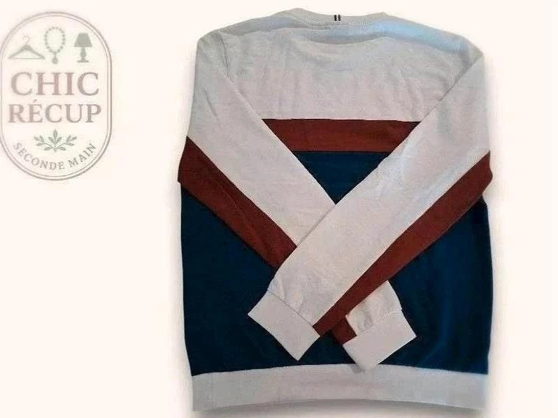 Pull Ras De Cou Le Coq Sportif - S - Blanc - Ayzan-38