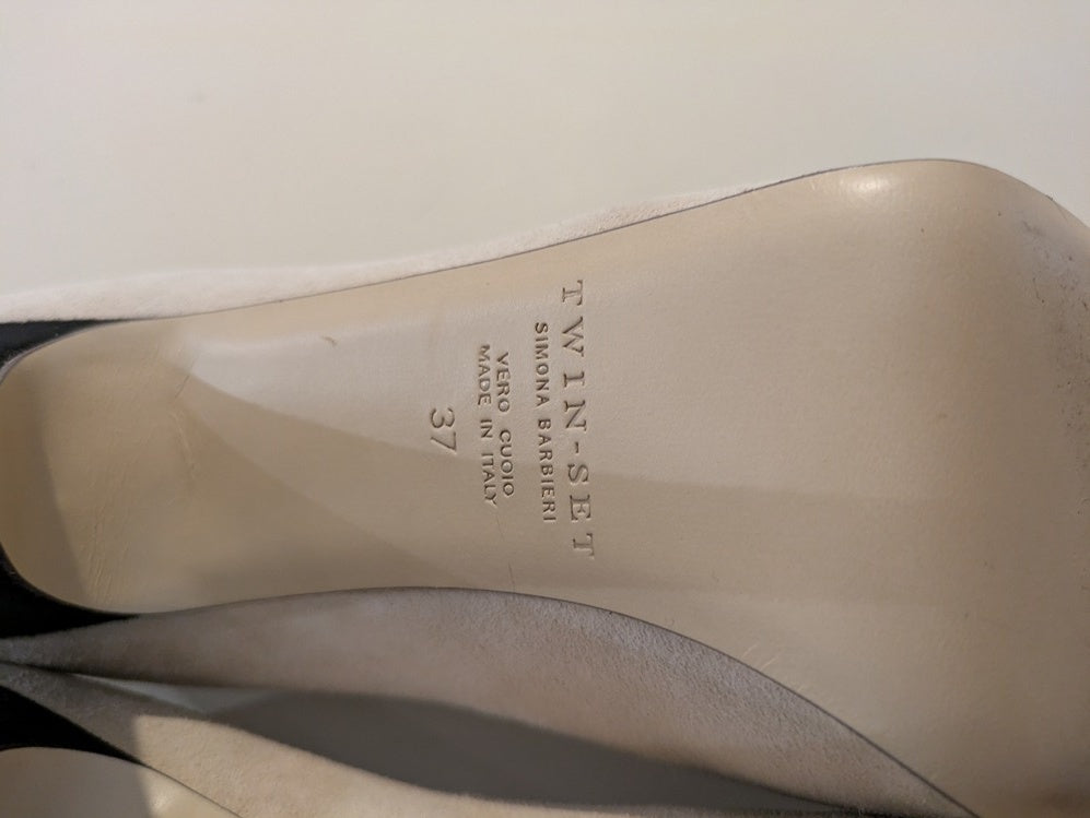 Chaussures à Talons Twin Set - 37 - Crème - Brhal-46