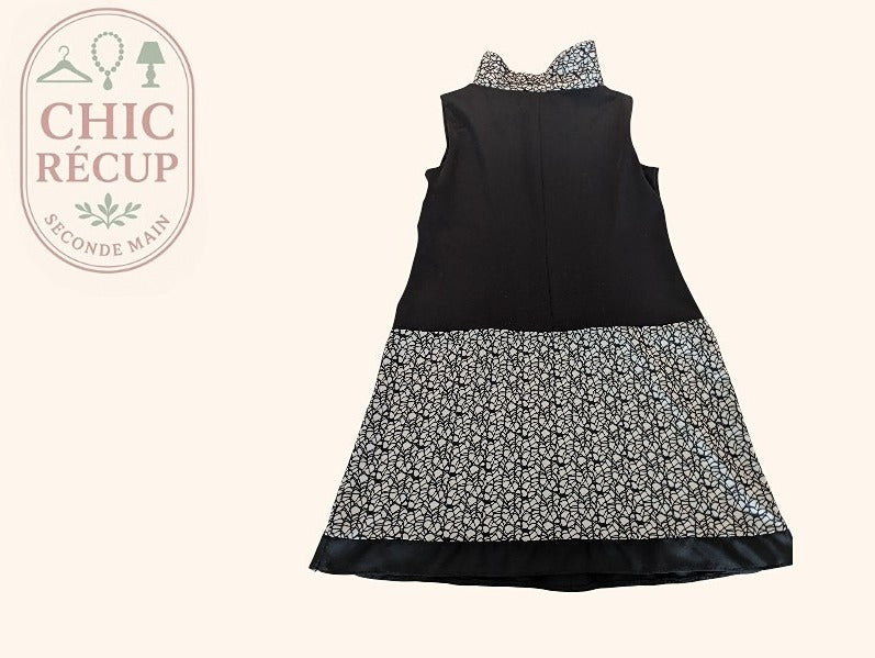 Robe Casual Jus d'orange - Noir - Olhat-56