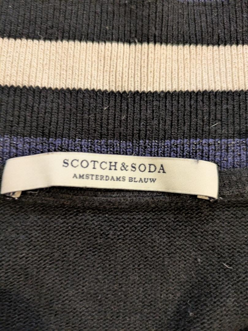 Pull col V Scotch & Soda - S - Noir - 147573