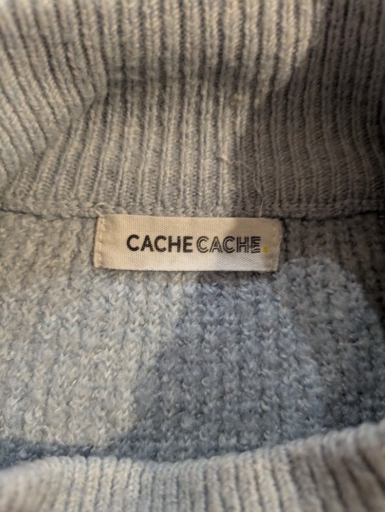 Pull Cache Cache - S - Bleu - Qubur-85