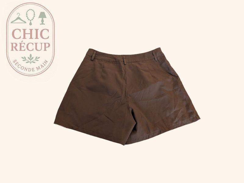 Short Shein - 40 - Marron - Evvio-17
