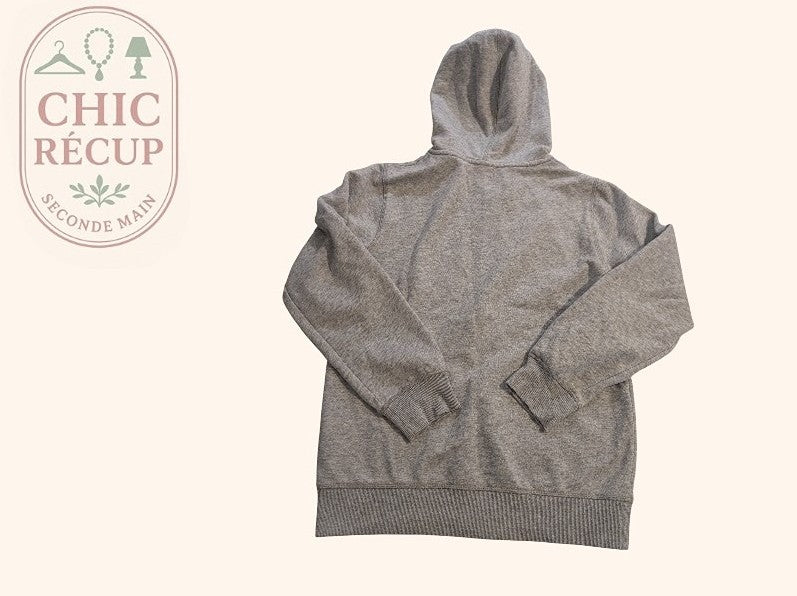 Sweat À Capuche Domyos - 12 Ans - Gris - Olhat-9