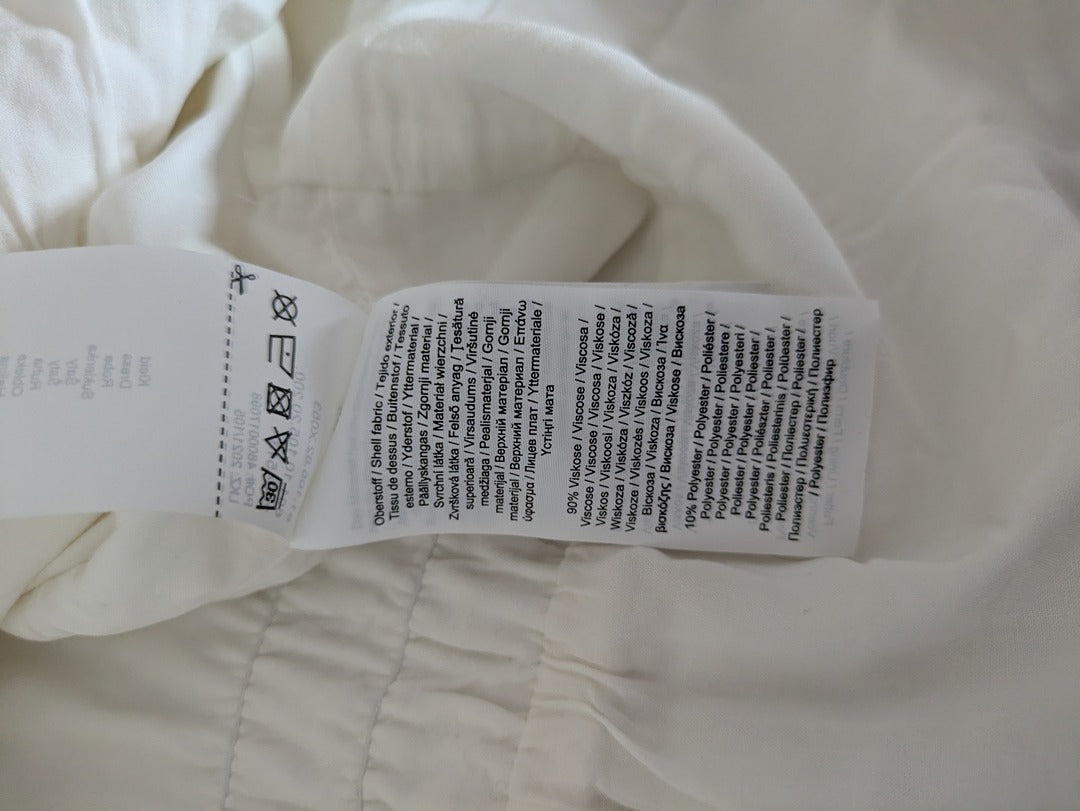 Robe comma, - 42 - Blanc - 377 691