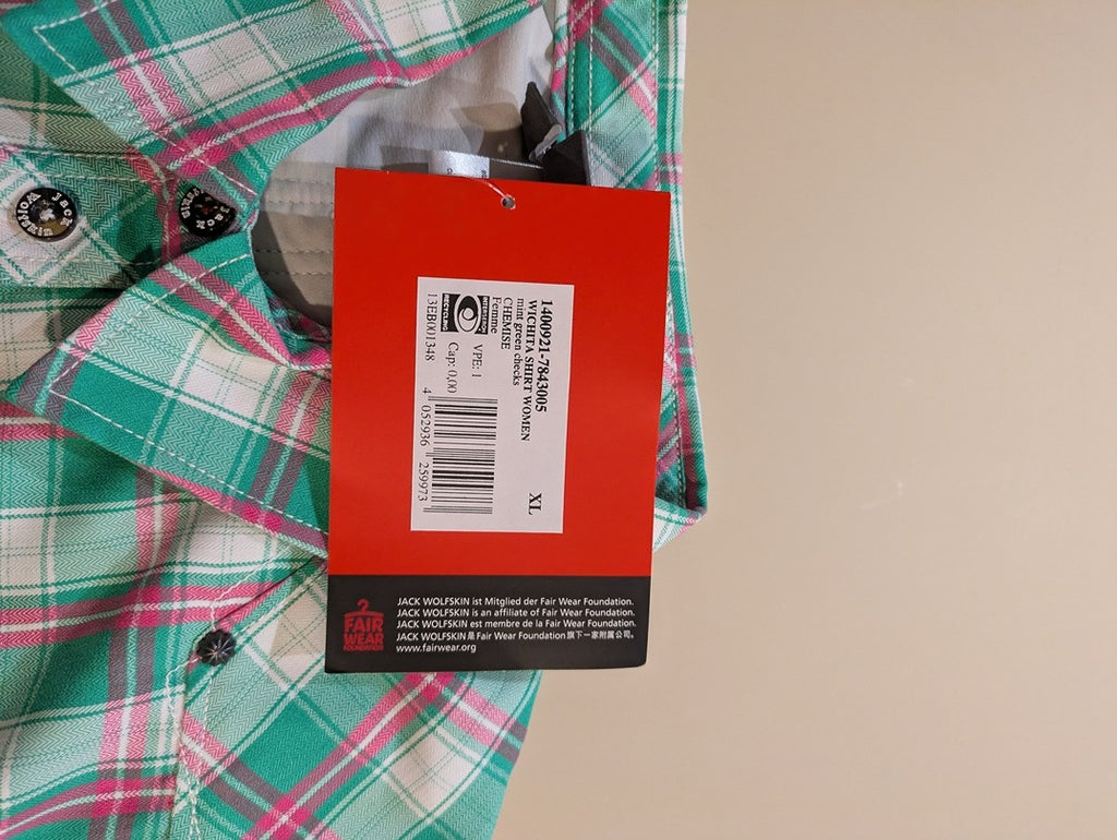 Chemise Jack Wolfskin - Xl - Vert - Labag-170