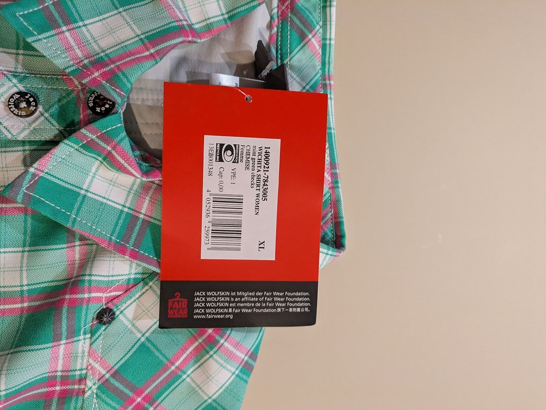 Chemise Jack Wolfskin - Xl - Vert - Labag-170
