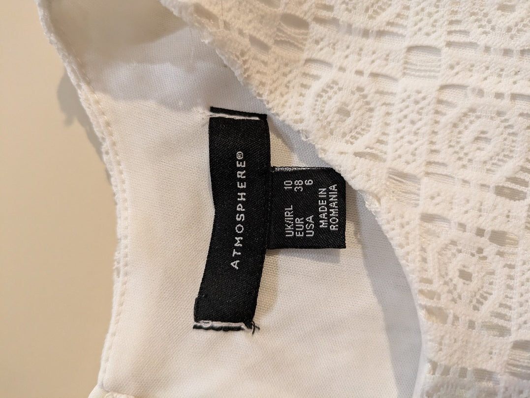 Robe Atmosphere - M - Blanc - Anbou-46