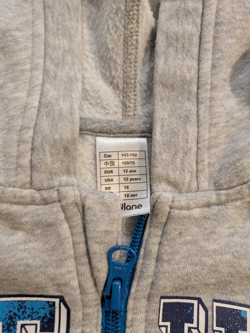 Sweat À Capuche Domyos - 12 Ans - Gris - Olhat-9