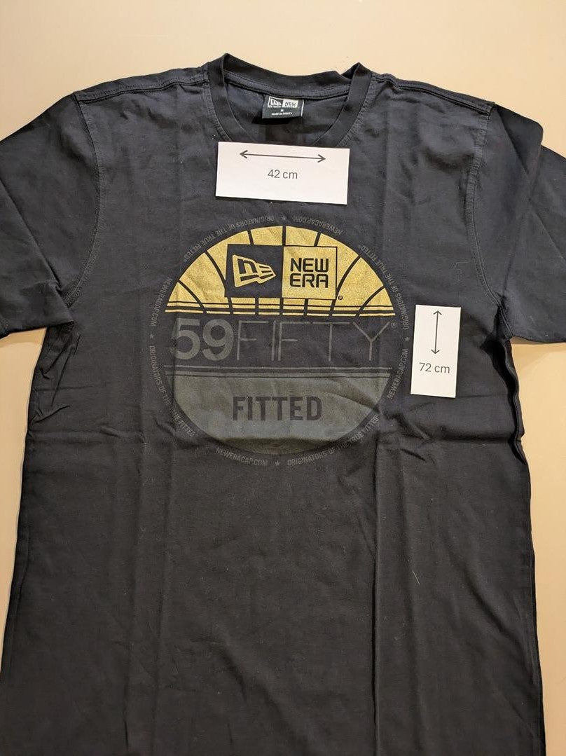 T-shirt Imprimé New Era - M - Noir - Thgag-5