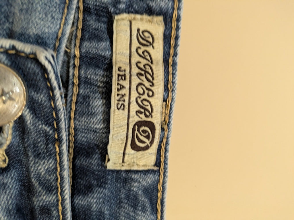Short en jean Diker Jeans - 34 - Bleu - Distressed