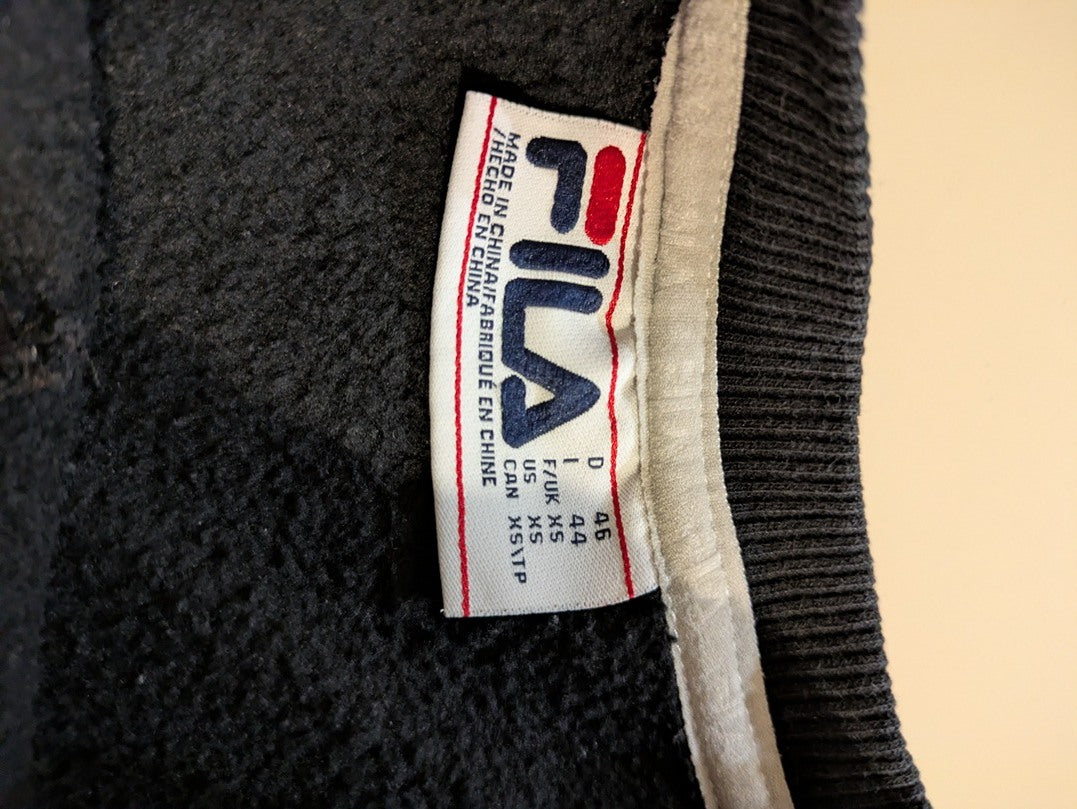 Pull Fila - Xs - Noir - Lépas-12