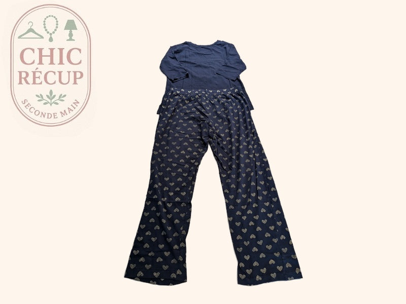 Pyjama Love To Lounge - M - Marine - Evvio-47