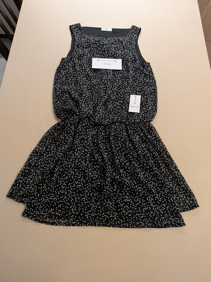 Robe noire à étoiles Cache Cache taille S