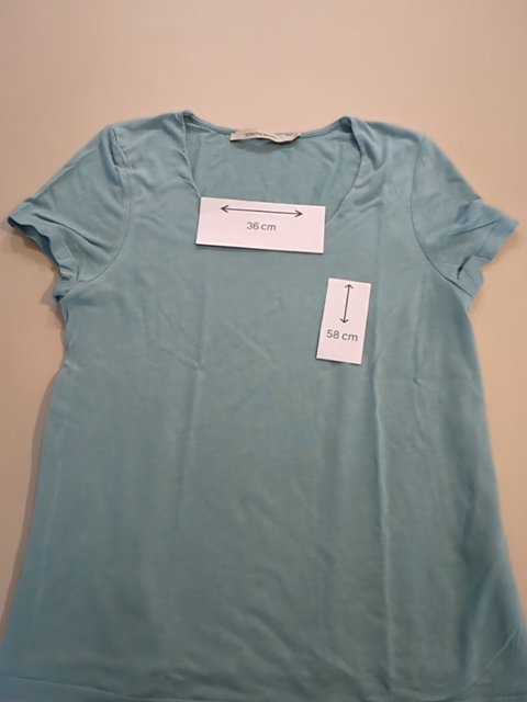 Débardeur - La Fée Maraboutée - Xs - Bleu Clair - Iscou-33