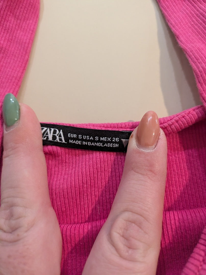 Débardeur Zara - S - Fuchsia - Mache-45