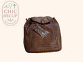 Sac à dos Piquadro - Taille unique - Marron - Croco