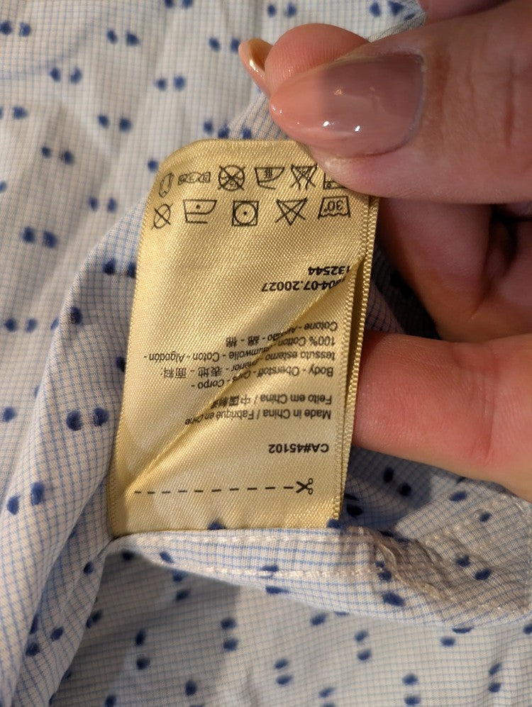 Chemise à Motifs Scotch & Soda - S - Bleu Clair - Magil-10