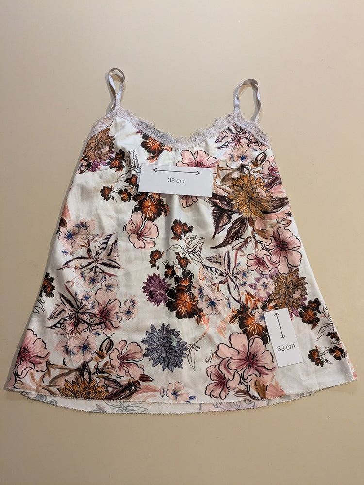 Débardeur Jade & Me - S - Beige/rose - Qubur-66