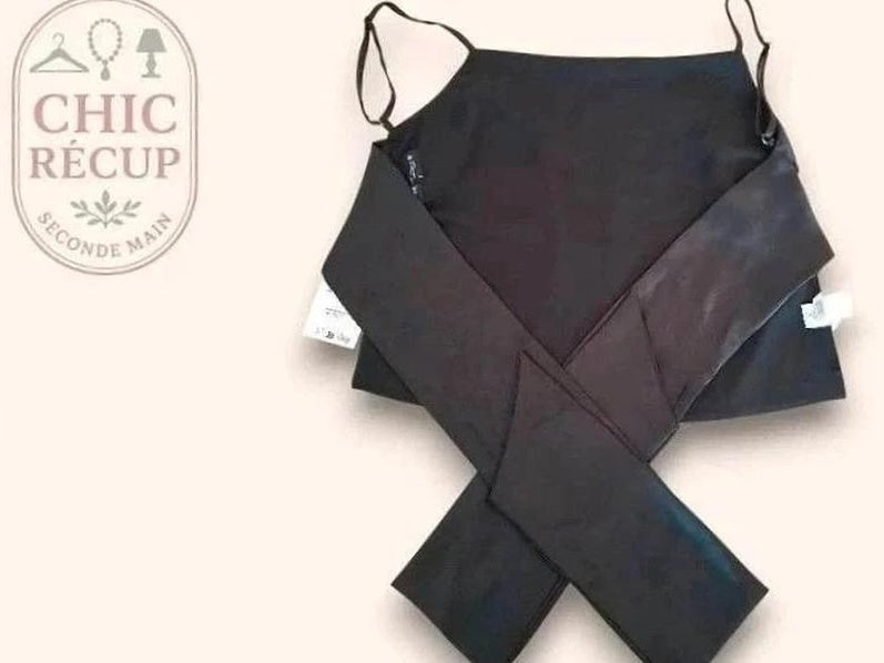 Tops Peplum Zara - Xl - Noir - Lerom-32
