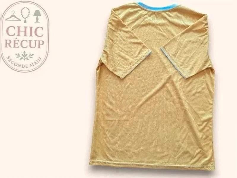 T-shirts Uni - M - Jaune - Luvio-30