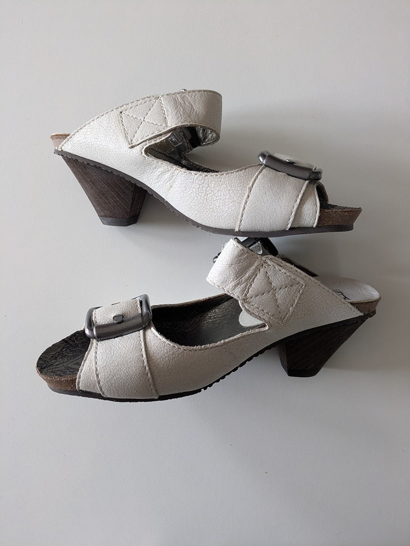 Mules Palladium - 36 - Blanc - Shirine