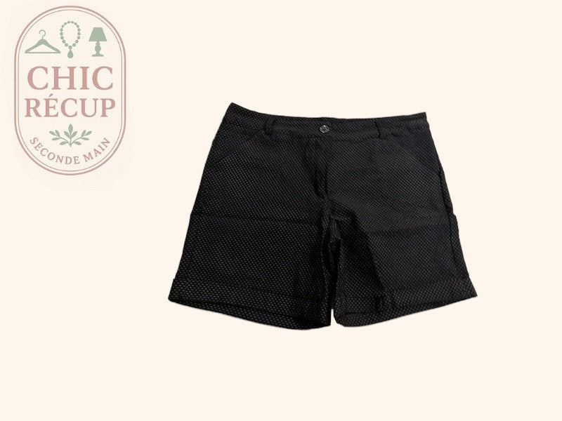 Short Made In Italy - Xl - Noir - Evvio-67