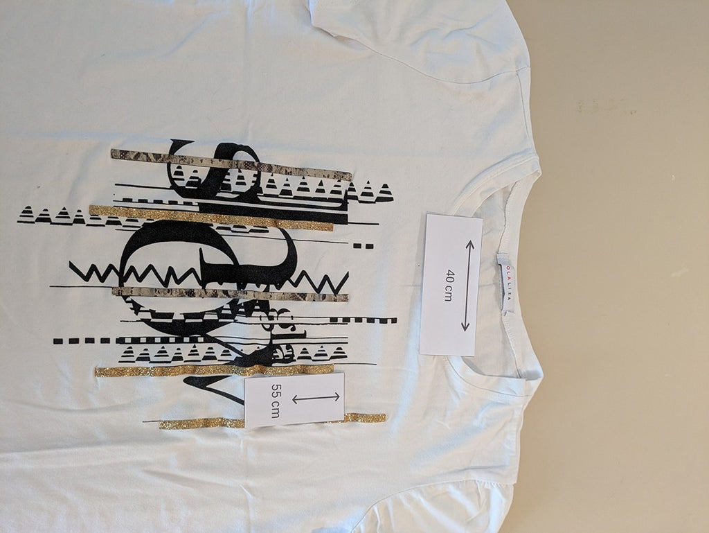 T-shirt Lolaliza - 44 - Blanc - Myfed-156