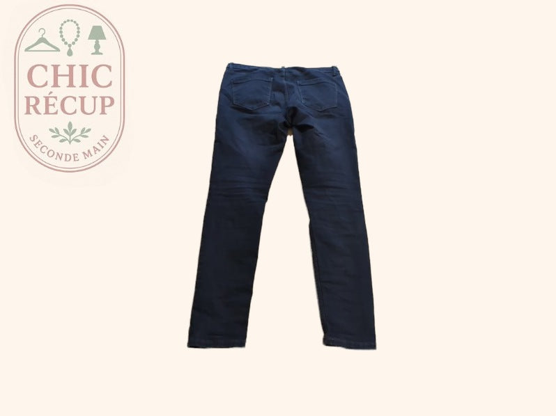 Jeans Droit - Clockhouse - 44 - Marine - Qubur-131