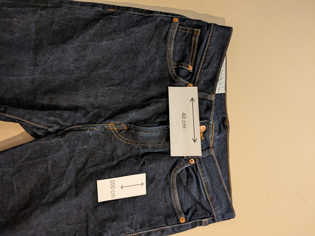 Jean skinny H&m - 32 - Bleu marine - Skinny