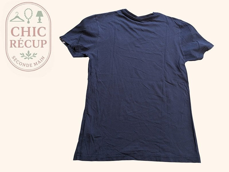 T-shirt Fila - M - Bleu - Shbad-87